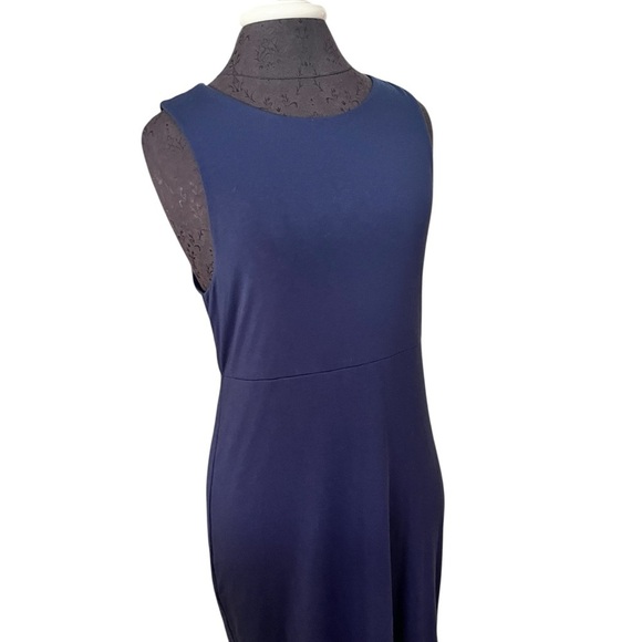 NWT Athleta Navy Blue La Palma Dress, On Fire SIZE M #210924 N0324 - Picture 3 of 12
